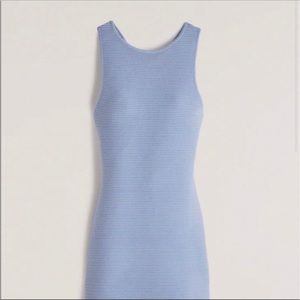 Abercrombie & Fitch Scuba Cross-Back Knit Mini Dress